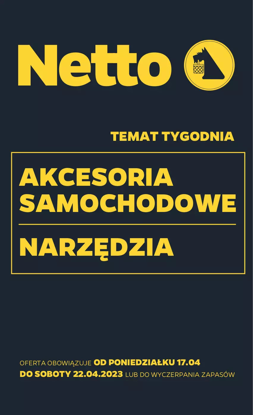 Gazetka promocyjna Netto - Akcesoria i dodatki - ważna 17.04 do 22.04.2023 - strona 1