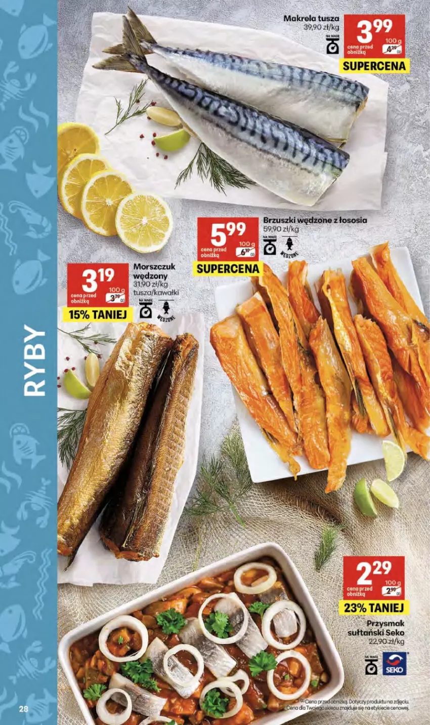 Gazetka promocyjna Delikatesy Centrum - Franczyza DC19 Czwartek - ważna 07.05 do 13.05.2026 - strona 28 - produkty: Kawa, SEKO, Sos, Tusz