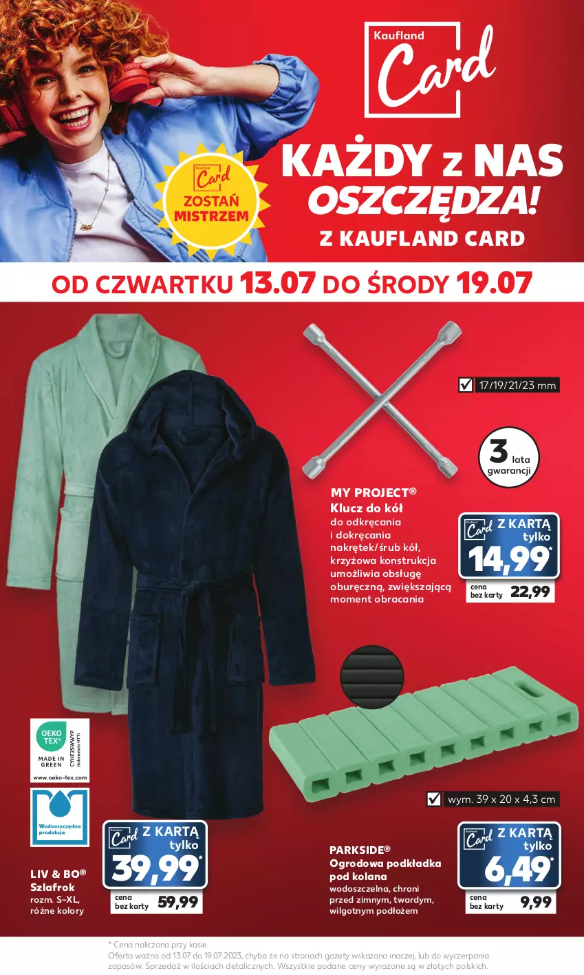 Gazetka promocyjna Kaufland - Mocny Start - ważna 17.07 do 19.07.2023 - strona 18 - produkty: LANA, LG, Parkside, Podkład, Podkładka, Szlafrok