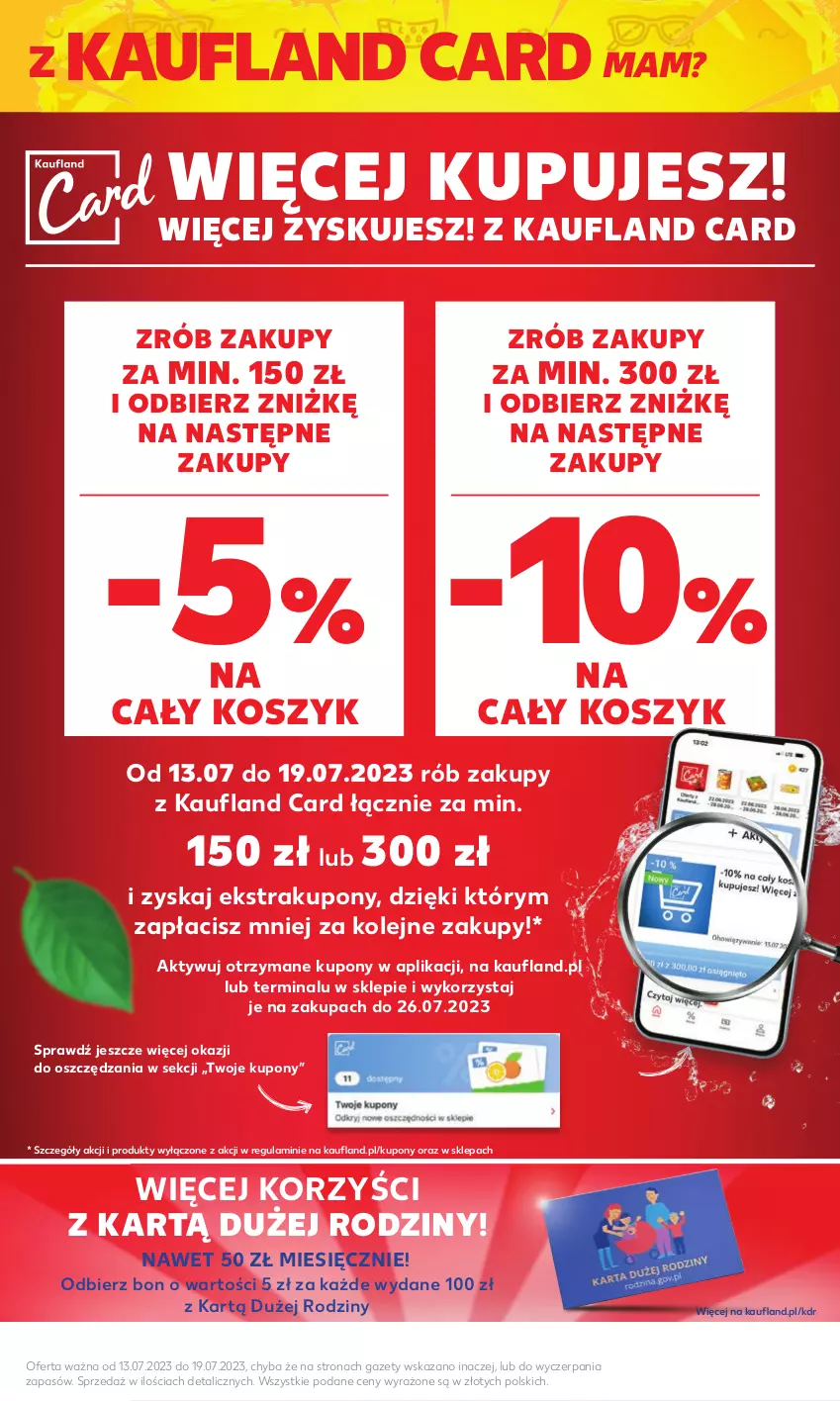 Gazetka promocyjna Kaufland - Mocny Start - ważna 17.07 do 19.07.2023 - strona 3 - produkty: Kosz, Olej