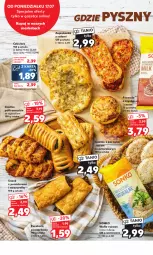 Gazetka promocyjna Kaufland - Mocny Start - Gazetka - ważna od 19.07 do 19.07.2023 - strona 10 - produkty: Piec, Cebula, Sos, Ser, Ryż, Mus, Salami, Focaccia, Wafle, Zapiekanka, Sonko, Szpinak