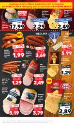 Gazetka promocyjna Kaufland - Mocny Start - Gazetka - ważna od 19.07 do 19.07.2023 - strona 9 - produkty: Kurczak, Krakus, Ser, Mazdamer, Hot dog, Królewski, Kurczak gotowany, Bell, Kiełbasa krakowska, Parówki, Madej Wróbel, Mlekovita, Szynka, Parówki hot dog, Gouda, Kiełbasa, Olewnik, Mleko