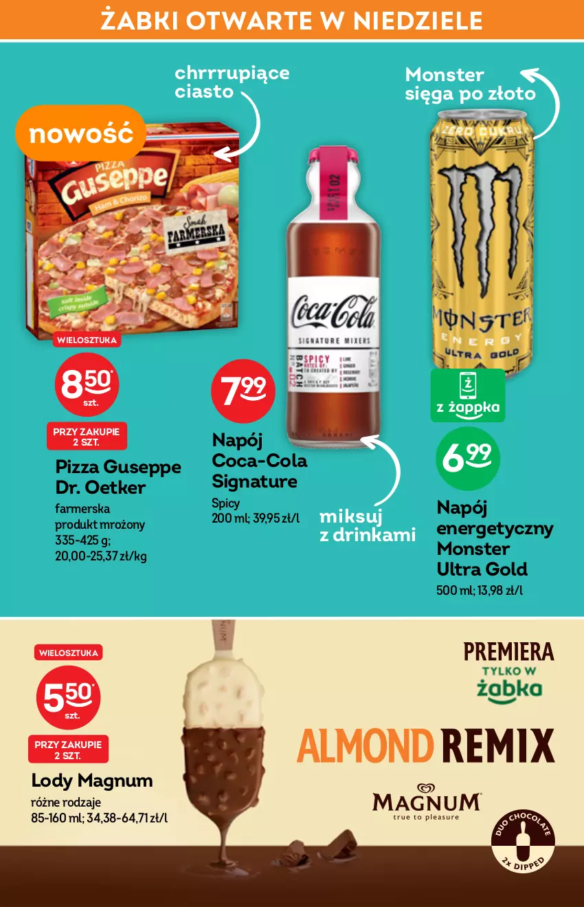 Gazetka promocyjna Żabka - ważna 02.02 do 08.02.2022 - strona 13 - produkty: Coca-Cola, Dr. Oetker, Fa, Inka, Lody, Napój, Pizza