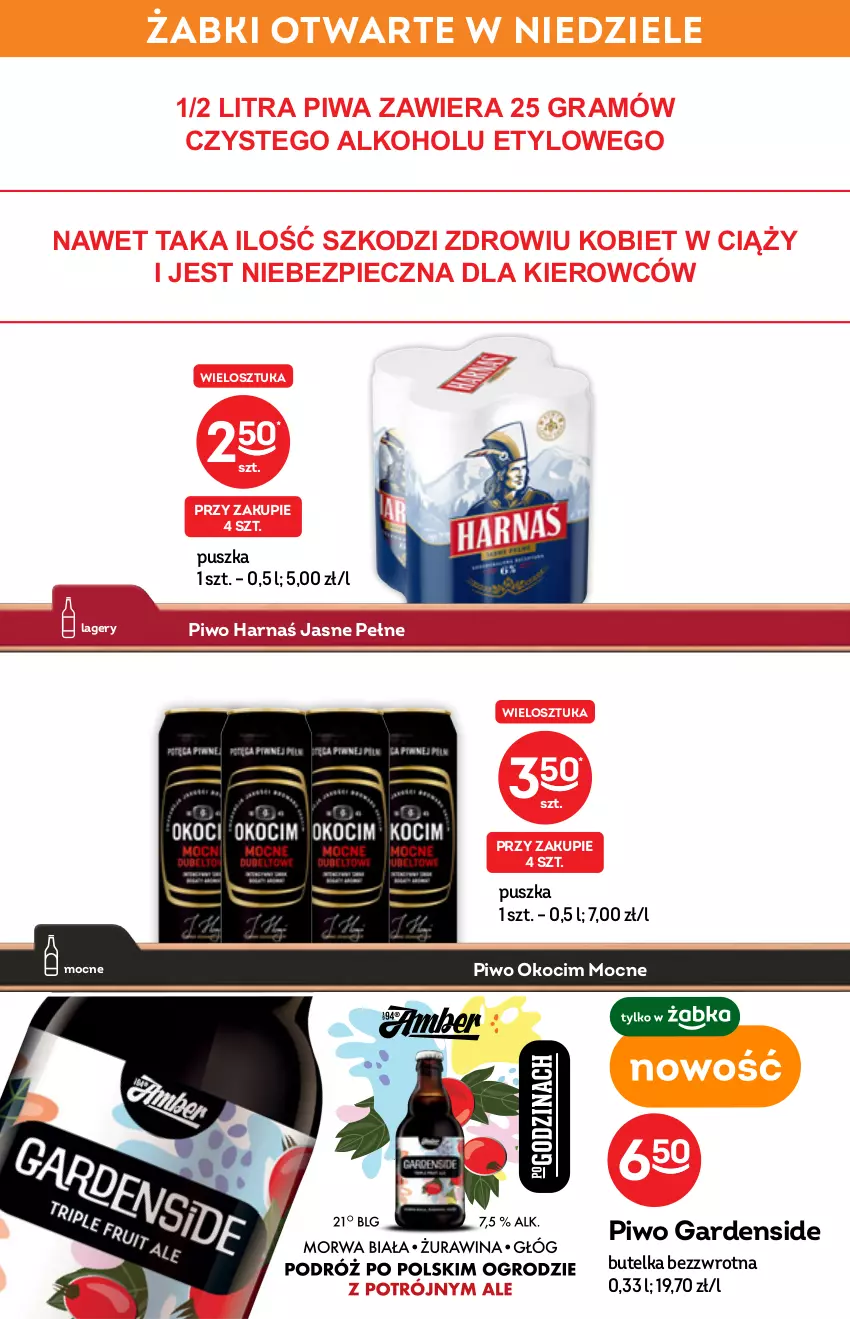 Gazetka promocyjna Żabka - ważna 02.02 do 08.02.2022 - strona 17 - produkty: Gra, Harnaś, Koc, Okocim, Piec, Piwa, Piwo