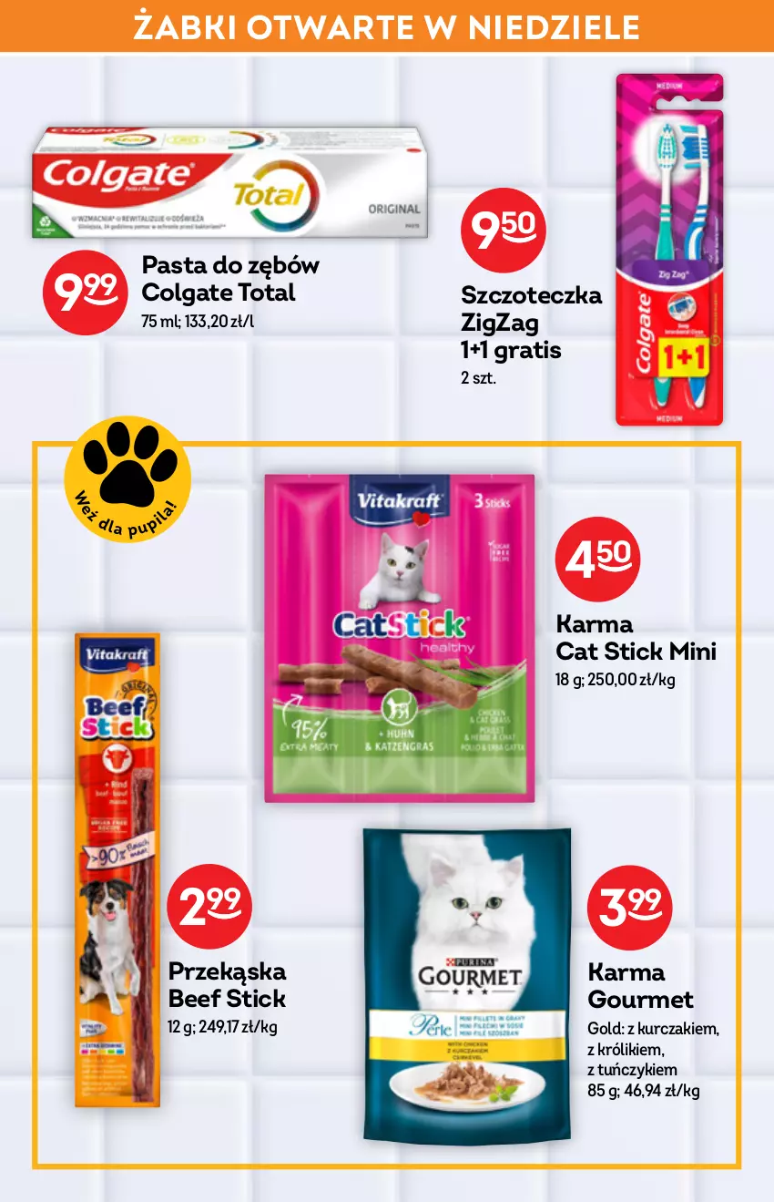 Gazetka promocyjna Żabka - ważna 02.02 do 08.02.2022 - strona 47 - produkty: Colgate, Colgate Total, Gra, Królik, Kurczak, LG, Pasta do zębów, Szczoteczka, Tuńczyk