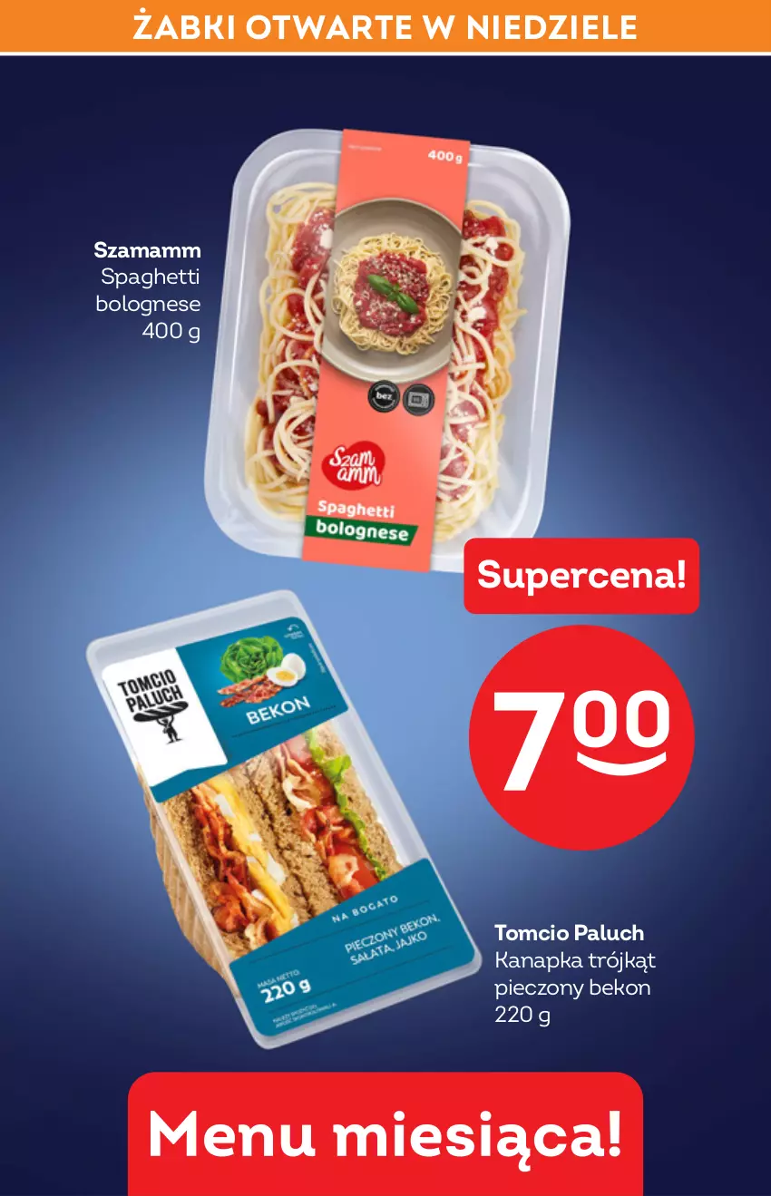 Gazetka promocyjna Żabka - ważna 02.02 do 08.02.2022 - strona 7 - produkty: Beko, Piec, Spaghetti