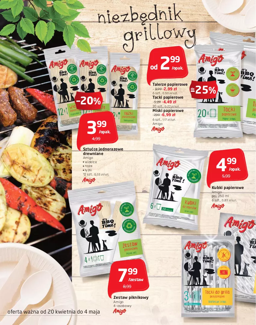 Gazetka promocyjna Intermarche - Majówka - ważna 20.04 do 04.05.2022 - strona 12 - produkty: Grill, Noż, Papier, Talerz