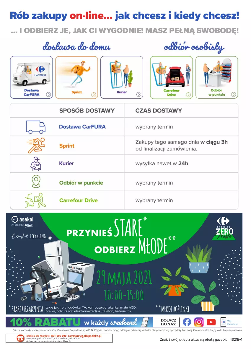 Gazetka promocyjna Carrefour - Gazetka Otwieramy się na nowe oczekiwania - ważna 25.05 do 05.06.2021 - strona 12 - produkty: O nas