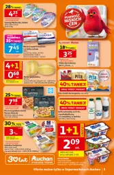 Gazetka promocyjna Auchan - Gazetka 30 Lat Supermarket Auchan - Gazetka - ważna od 01.07 do 01.07.2026 - strona 5 - produkty: Sałatka, Sok, Mleko bez laktozy, Twaróg, Kefir naturalny, Mlekovita, Sałat, Pizza, Lurpak, Masło, Bułka, Kefir, Mleko