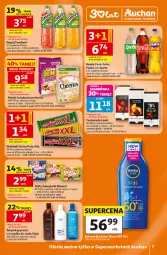 Gazetka promocyjna Auchan - Gazetka 30 Lat Supermarket Auchan - Gazetka - ważna od 01.07 do 01.07.2026 - strona 7 - produkty: Prince Polo, Wafelek, Coca-Cola, Czekolada, Tymbark, Ziaja, Fanta, Danio, Mydło, Sprite, Napój, Lindt, Nimm2, Fa
