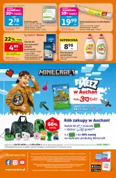 Gazetka promocyjna Auchan - Gazetka 30 Lat Supermarket Auchan - Gazetka - ważna od 01.07 do 01.07.2026 - strona 8 - produkty: Chusteczki do czyszczenia, Jan Niezbędny, Minecraft, Gra, Do mycia naczyń, Płyn do mycia naczyń, Chusteczki, Fairy, Płyn do mycia, Grill, Folia aluminiowa, Fa