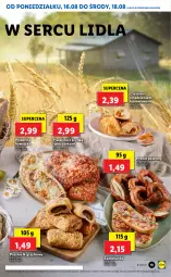 Gazetka promocyjna Lidl - GAZETKA - Gazetka - ważna od 18.08 do 18.08.2021 - strona 11 - produkty: Piec, Ser, Croissant, Zapiekanka, Pieczarka, Pizzerina