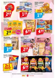 Gazetka promocyjna Prim Market - Gazetka - ważna od 07.05 do 07.05.2025 - strona 13 - produkty: Ciastka, Ser, Por, Gin, Jeżyki, Chipsy, Wafelek, Herbatniki, Popcorn, Knoppers, Guma do żucia, Bakalland
