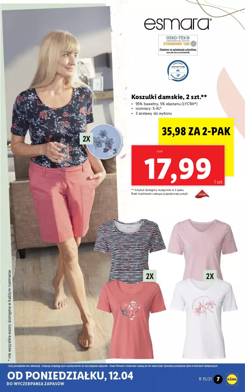 Gazetka promocyjna Lidl - GAZETKA - ważna 12.04 do 17.04.2021 - strona 7 - produkty: Kosz