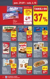 Gazetka promocyjna Aldi - Pełna oferta - Gazetka - ważna od 04.10 do 04.10.2025 - strona 16 - produkty: Czekolada orzechowa, Ciastka, Nutella, Dr Gerard, Sanki, Czekolada mleczna, Czekolada, Muffiny, Ferrero, E. Wedel, Oreo, Milka, Kokos