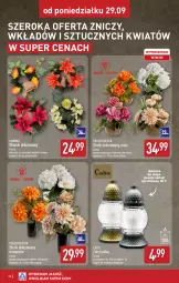 Gazetka promocyjna Aldi - Pełna oferta - Gazetka - ważna od 04.10 do 04.10.2025 - strona 24 - produkty: Sok, Wazon, Znicz