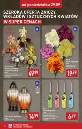 Gazetka promocyjna Aldi - Pełna oferta - Gazetka - ważna od 04.10 do 04.10.2025 - strona 26 - produkty: Piec, Sok, Zapalarka, Bukiet, Znicz
