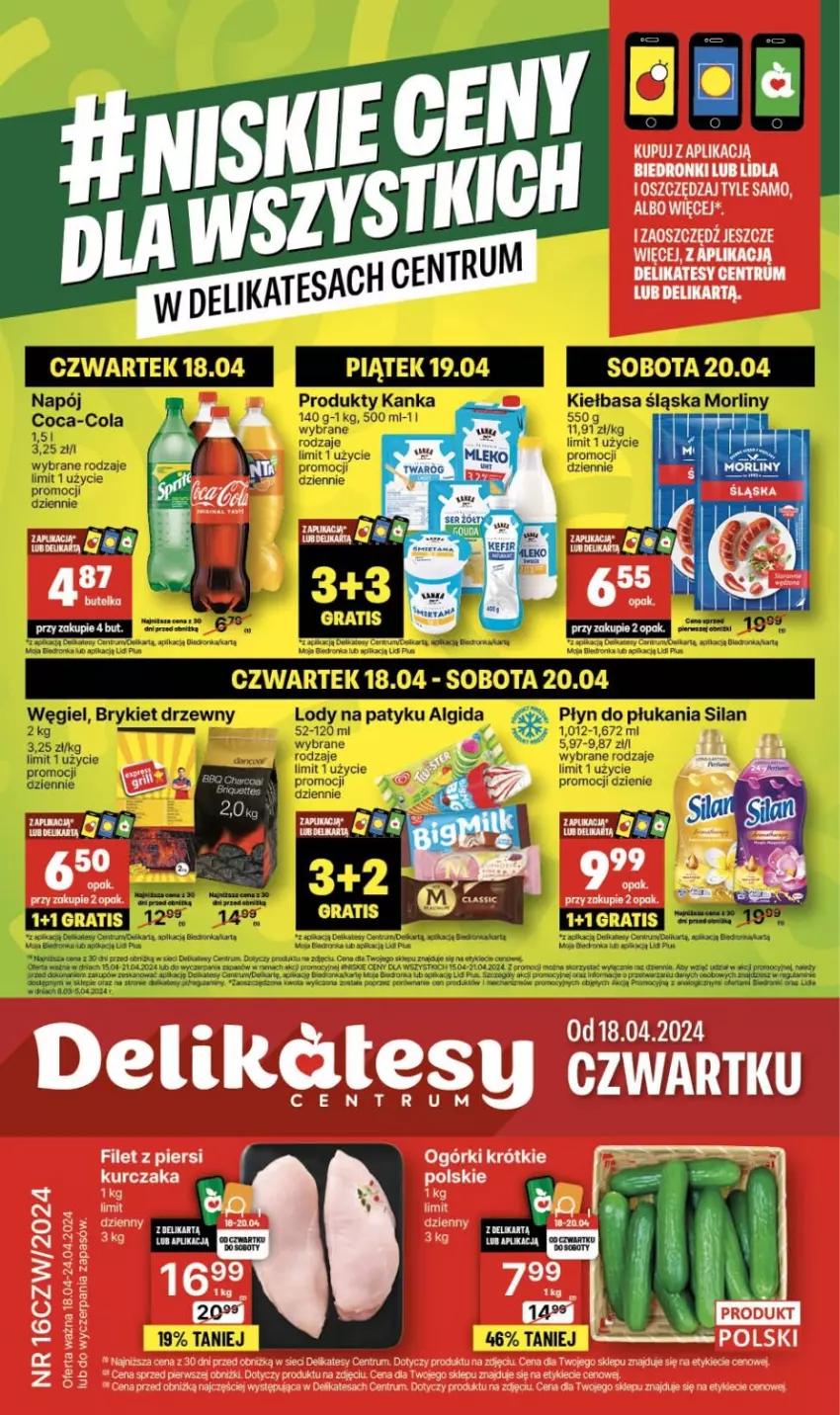 Gazetka promocyjna Delikatesy Centrum - NOWA GAZETKA Delikatesy Centrum od 18 kwietnia! 18-24.04.2024 - ważna 18.04 do 24.04.2024 - strona 1 - produkty: Dron, Rum