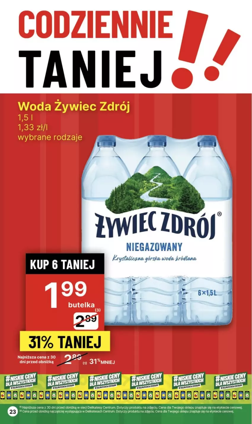 Gazetka promocyjna Delikatesy Centrum - NOWA GAZETKA Delikatesy Centrum od 18 kwietnia! 18-24.04.2024 - ważna 18.04 do 24.04.2024 - strona 23 - produkty: LANA, Rum, Woda