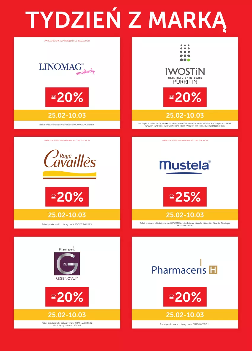 Gazetka promocyjna Ziko - 25 LUTEGO – 10 MARCA - ważna 25.02 do 10.03.2021 - strona 15 - produkty: Acer, Iwostin, Linomag, Mus, Mustela, Mydło, Pharmaceris, Pur, Ser, Top