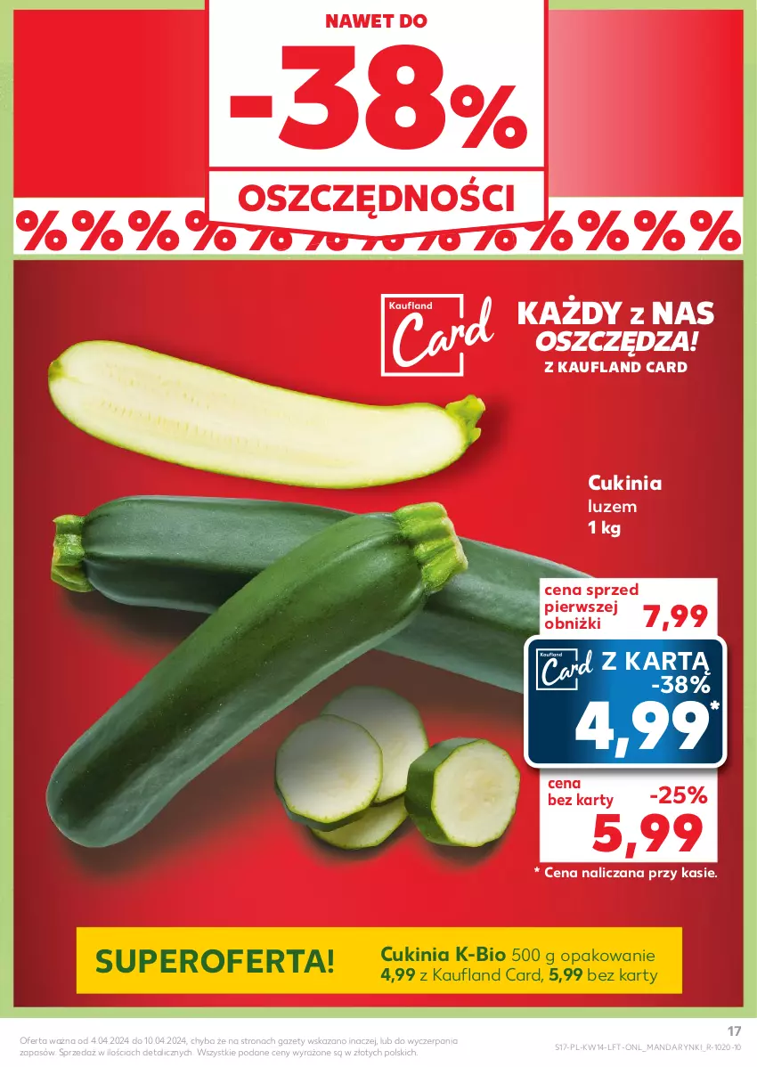 Gazetka promocyjna Kaufland - Gazetka tygodnia - ważna 04.04 do 10.04.2024 - strona 17 - produkty: Mandarynki