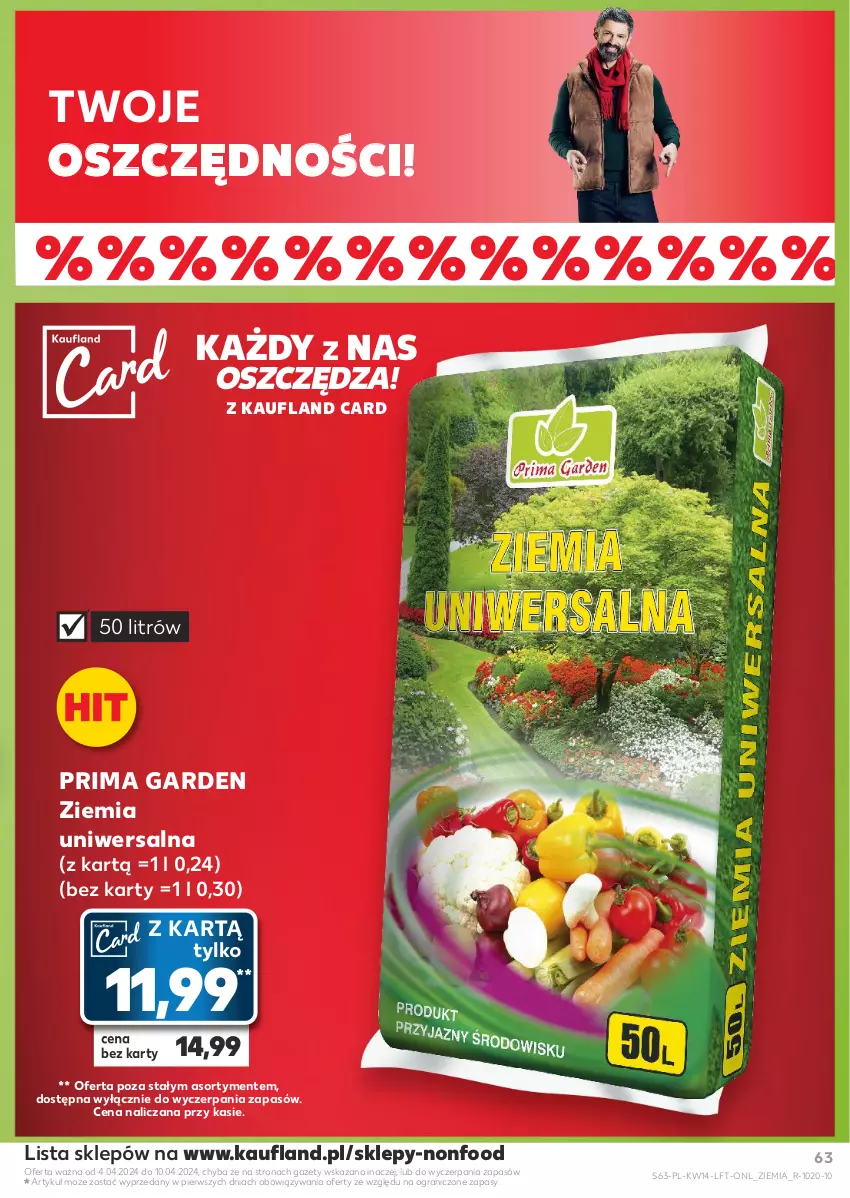 Gazetka promocyjna Kaufland - Gazetka tygodnia - ważna 04.04 do 10.04.2024 - strona 63 - produkty: Gra, Prima