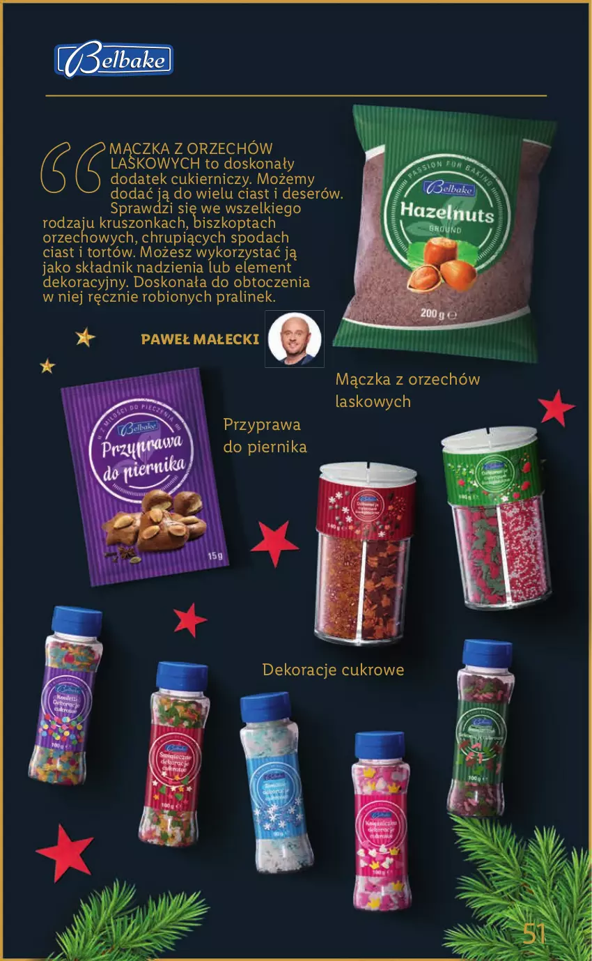 Gazetka promocyjna Lidl - KATALOG DELUXE I BELBAKE - ważna 05.11 do 31.12.2021 - strona 51 - produkty: Cukier, Deser, Piernik, Ser