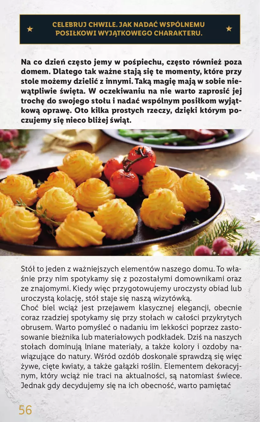 Gazetka promocyjna Lidl - KATALOG DELUXE I BELBAKE - ważna 05.11 do 31.12.2021 - strona 56 - produkty: Bieżnik, Mięta, Obrus, Piec, Podkład, Stół