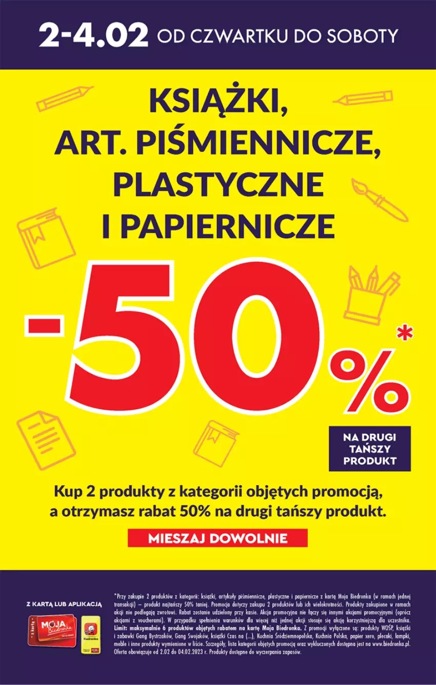 Gazetka promocyjna Biedronka - Gazetka - Biedronka.pl - ważna 02.02 do 08.02.2023 - strona 59 - produkty: Dron, Kuchnia, Lody, Papier, Plecak, Rama