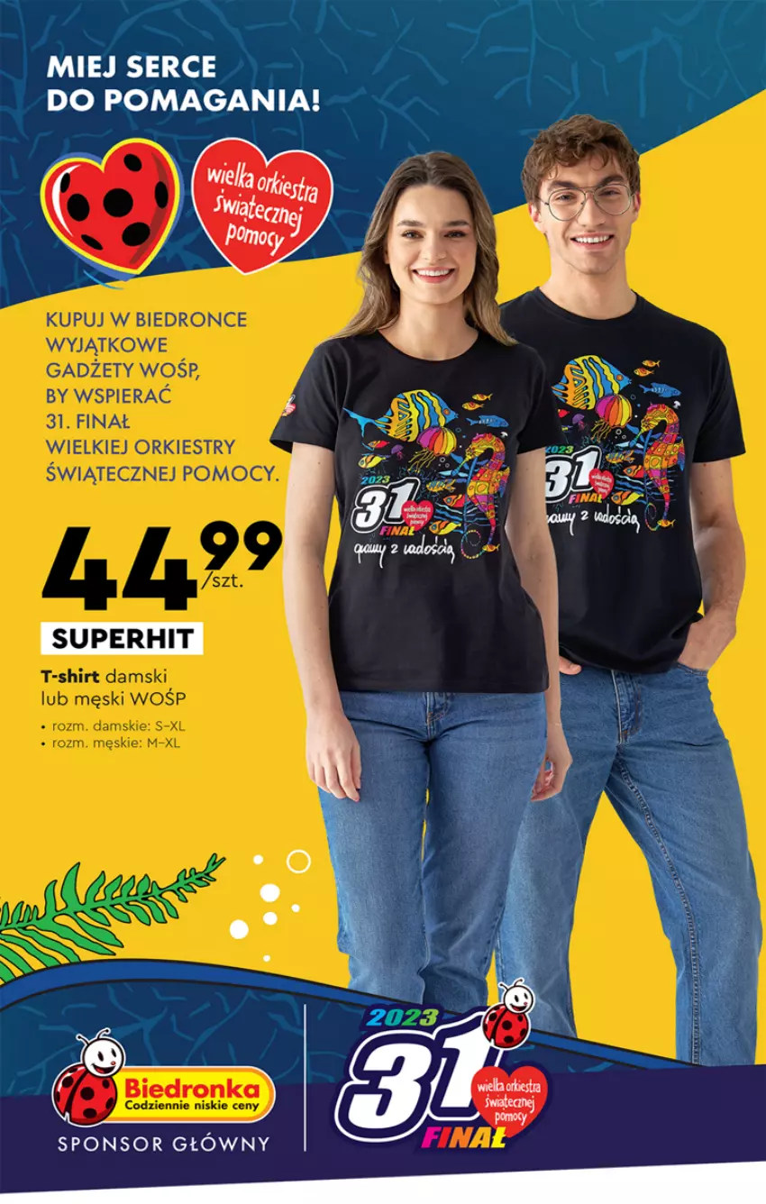 Gazetka promocyjna Biedronka - Gazetka - Biedronka.pl - ważna 02.02 do 08.02.2023 - strona 60 - produkty: Dron, Ser, T-shirt