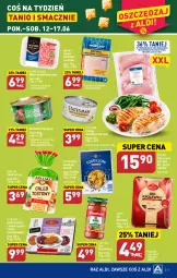 Gazetka promocyjna Aldi - Pełen katalog od 12.06 - Gazetka - ważna od 17.06 do 17.06.2023 - strona 11 - produkty: Tortelloni, Kurczak, Makaron, Konserwa turystyczna, Mięso mielone, Dawtona, Sos, Ser, Por, Pur, Filet z piersi kurczaka, Królewski, Gnocchi, Szynka, Kapustą, Morliny, Kotlet, Chleb tostowy, Dan Cake, Tuńczyk, Chleb, Olej, Mięso