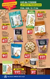 Gazetka promocyjna Aldi - Pełen katalog od 12.06 - Gazetka - ważna od 17.06 do 17.06.2023 - strona 14 - produkty: Orzechy włoskie, Pistacje, Orzeszki, Sałat, Mieszanka orzechowa, Orzeszki ziemne