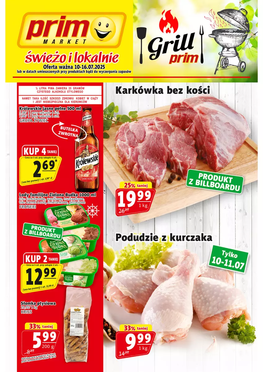 Gazetka promocyjna Prim Market - ważna 10.07 do 16.07.2025 - strona 1 - produkty: Fa, Królewski, Lody