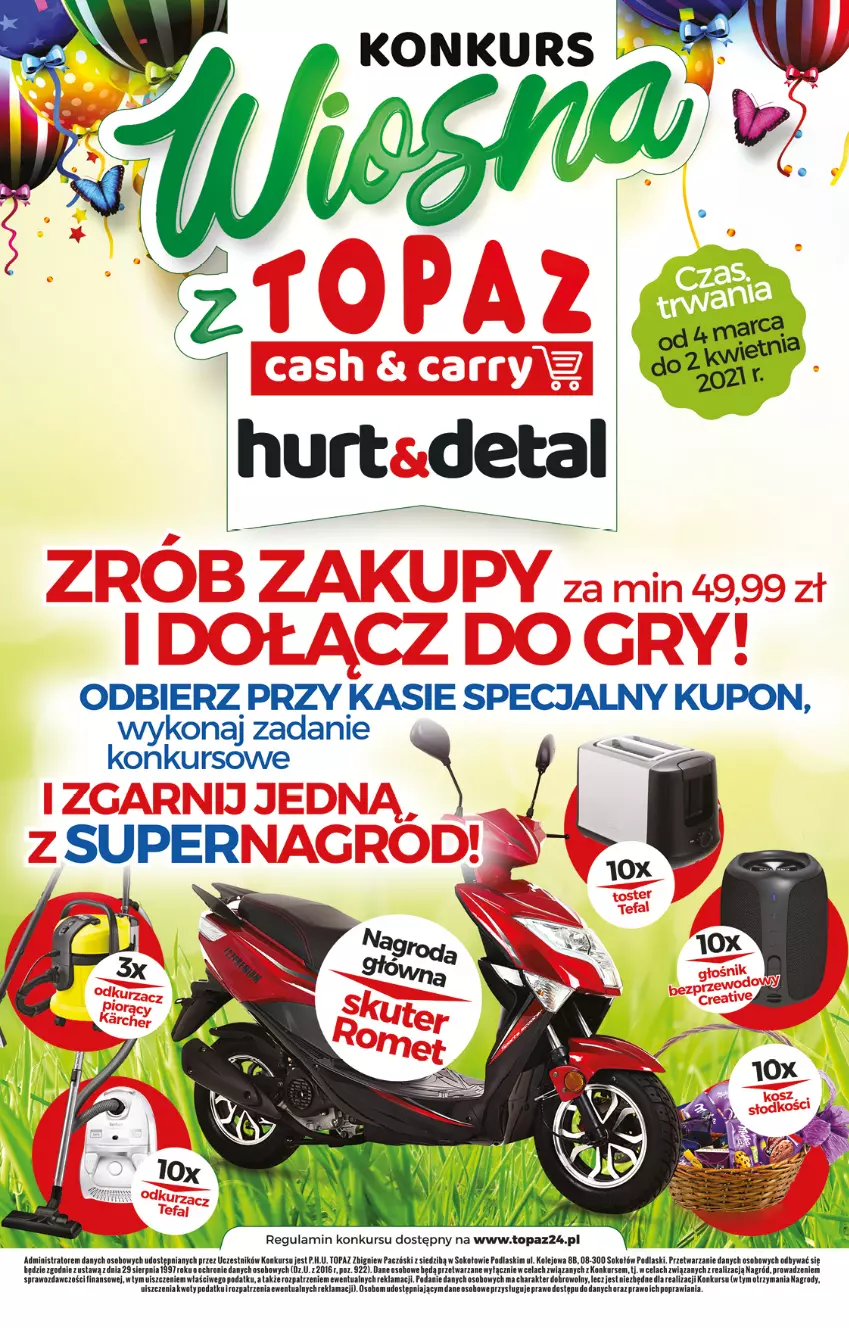 Gazetka promocyjna Topaz - Gazetka - ważna 18.03 do 24.03.2021 - strona 2 - produkty: Top