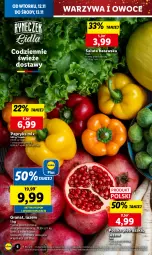 Gazetka promocyjna Lidl - GAZETKA - Gazetka - ważna od 13.11 do 13.11.2024 - strona 6 - produkty: Warzywa, Gra, Pietruszka, Papryka, Granat, Warzywa i owoce, Sałat, Owoce