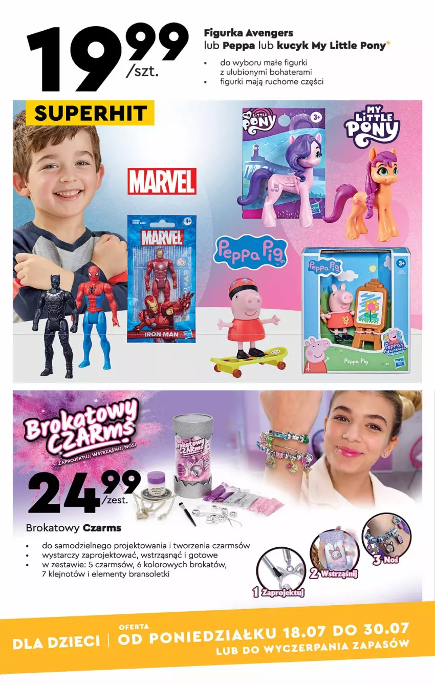 Gazetka promocyjna Biedronka - Okazje tygodnia - ważna 18.07 do 03.08.2022 - strona 20 - produkty: Avengers, Fa, Klej, My Little Pony, Ser, Tera