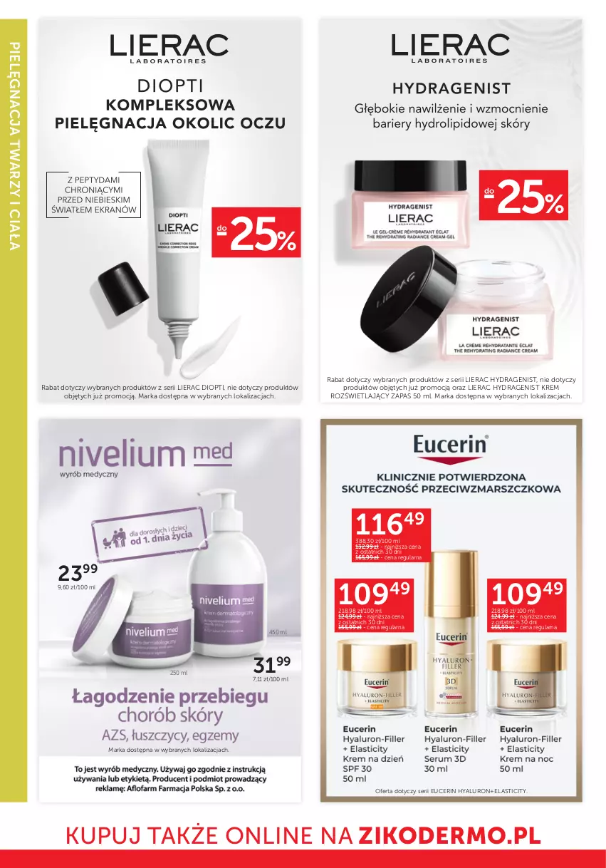 Gazetka promocyjna Ziko - Gazetka Ziko Dermo - ważna 30.04 do 14.05.2025 - strona 14 - produkty: Lierac, Ser