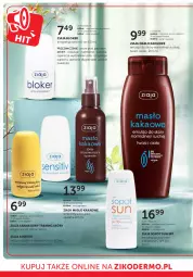 Gazetka promocyjna Ziko - Gazetka Ziko Dermo - Gazetka - ważna od 14.05 do 14.05.2025 - strona 10 - produkty: Emulsja, Gra, Ananas, Ziaja, Kakao, Masło, Antyperspirant