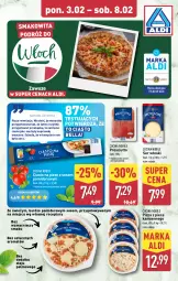 Gazetka promocyjna Aldi - Pełna oferta - Gazetka - ważna od 08.02 do 08.02.2025 - strona 16 - produkty: Piec, Pizza z pieca kamiennego, Sos, Ser, Bell, Prosciutto, Pizza, Bella, Olej