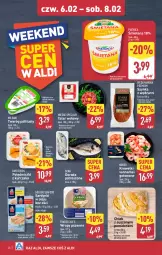 Gazetka promocyjna Aldi - Pełna oferta - Gazetka - ważna od 08.02 do 08.02.2025 - strona 28 - produkty: Kurczak, Twaróg, Piątnica, Tatar wołowy, Sardynki, Mięsne specjały, Golden Seafood, Szynka, Polędwiczki z kurczaka, Twaróg półtłusty, Krewetki, Chleb, Olej