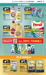 Gazetka promocyjna Netto - Artykuły spożywcze - Gazetka - ważna od 08.05 do 08.05.2024 - strona 17 - produkty: Płyn do prania, Kurczak, Ser, Gra, Do mycia naczyń, Zawieszka do wc, Bref, Granat, Proszek do prania, Persil, Karma mokra dla kotów, Płyn do mycia naczyń, Woolite, Pstrąg, Wołowina, Tuńczyk, Fairy, Płyn do mycia, Moments, Kapsułki do prania, Fa