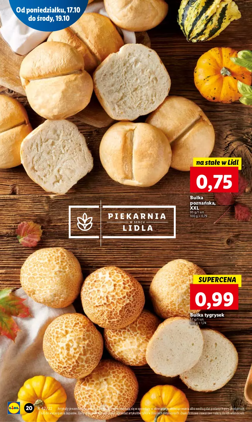 Gazetka promocyjna Lidl - GAZETKA - ważna 17.10 do 19.10.2022 - strona 22 - produkty: Bułka, Gry