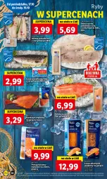 Gazetka promocyjna Lidl - GAZETKA - Gazetka - ważna od 19.10 do 19.10.2022 - strona 38 - produkty: Polędwica, Pstrąg tęczowy, Karmazyn wędzony, Tusz, Pstrąg, Mintaj, Dorsz