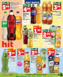 Gazetka promocyjna Topaz - Gazetka - Gazetka - ważna od 01.04 do 01.04.2026 - strona 24 - produkty: 7up, Mirinda, Coca-Cola, Pepsi, Tymbark, Fanta, Sprite, Napój, Nestea, Jabłka, Hortex, Fa