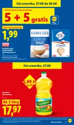 Gazetka promocyjna Lidl - Gazetka ważna od 27.08 do 30.08 - Gazetka - ważna od 30.08 do 30.08.2026 - strona 11 - produkty: Kujawski, Gra, Cukier, Kuchnia, Olej rzepakowy, Olej