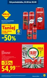 Gazetka promocyjna Lidl - Gazetka ważna od 27.08 do 30.08 - Gazetka - ważna od 30.08 do 30.08.2026 - strona 25 - produkty: Old Spice, Fairy, Zmywarki, Fa