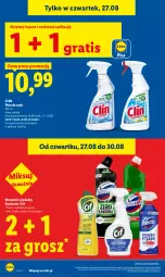 Gazetka promocyjna Lidl - Gazetka ważna od 27.08 do 30.08 - Gazetka - ważna od 30.08 do 30.08.2026 - strona 26 - produkty: Domestos, Gra, Cif, Clin, Płyn do szyb