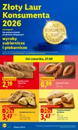 Gazetka promocyjna Lidl - Gazetka ważna od 27.08 do 30.08 - Gazetka - ważna od 30.08 do 30.08.2026 - strona 42 - produkty: Kurczak, Ser, Pur, Cukier, Laur, Bagietka, Kebab