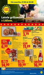 Gazetka promocyjna Lidl - Gazetka ważna od 27.08 do 30.08 - Gazetka - ważna od 30.08 do 30.08.2026 - strona 49 - produkty: Ketchup, Gra, Bagietka, PIKOK, Burger, Grill, Kiełbasa, Heinz, Grafika, Kiełbasa śląska