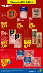 Gazetka promocyjna Lidl - Gazetka ważna od 27.08 do 30.08 - Gazetka - ważna od 30.08 do 30.08.2026 - strona 51 - produkty: Polędwica, Szynka, PIKOK, Boczek, Kabanos, Grill